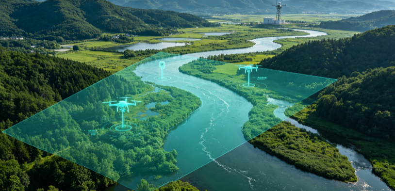 桃江县GEO 全域空间监测筑牢生态屏障，空间技术支撑环境治理与灾害防御